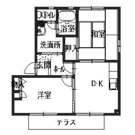 コート・プレサージュＢの物件間取画像